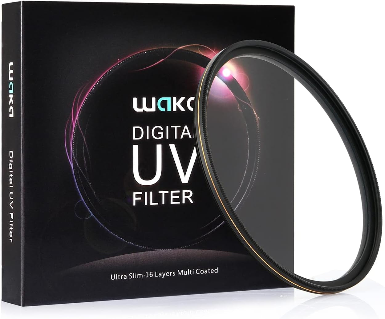 49Mm MC UV Filter - Ultra Slim 16 Layers Multi Coated Ultraviolet Protection Lens Filter for Canon Nikon Sony DSLR Camera Lens