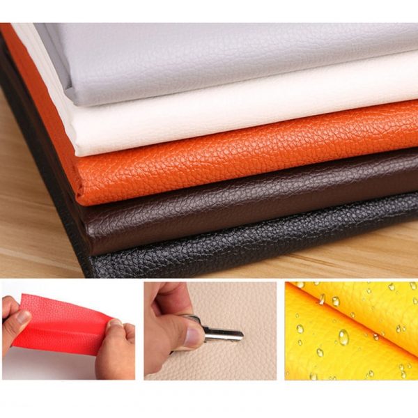 Self Adhesive Leather for Sofa Repair Patch Furniture Table Chair Sticker Seat Bag Shoe Bed Fix 4