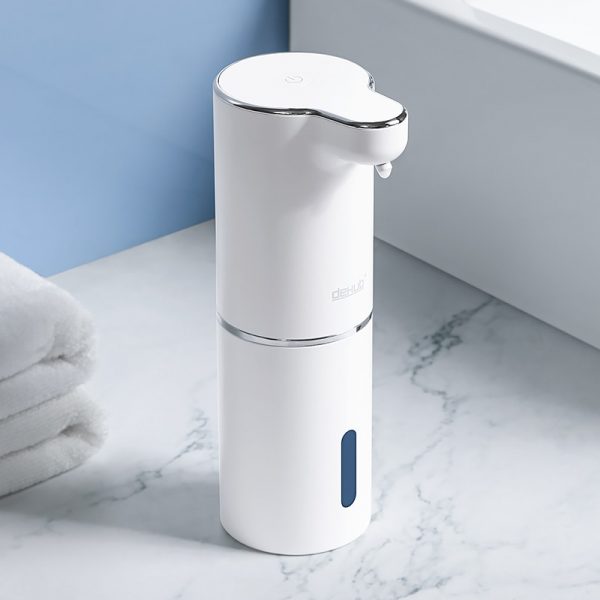Automatic Foam Soap Dispensers Bathroom Smart Washing Hand Machine With USB Charging White High Quality ABS