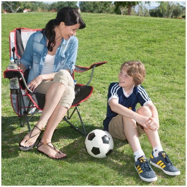 Chair Foldable Chair for Camping Tailgates and Outdoor Events Stripe 2