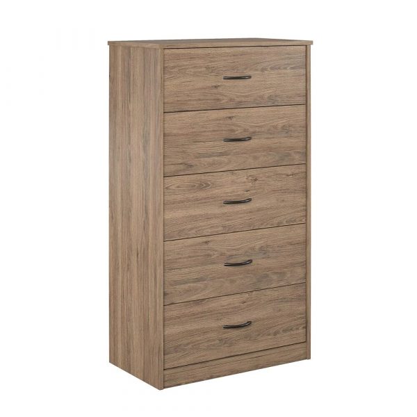 Classic 5 Drawer Dresser Durable and Strong 89 96 Lbs 15 67 X 27 72 X 2
