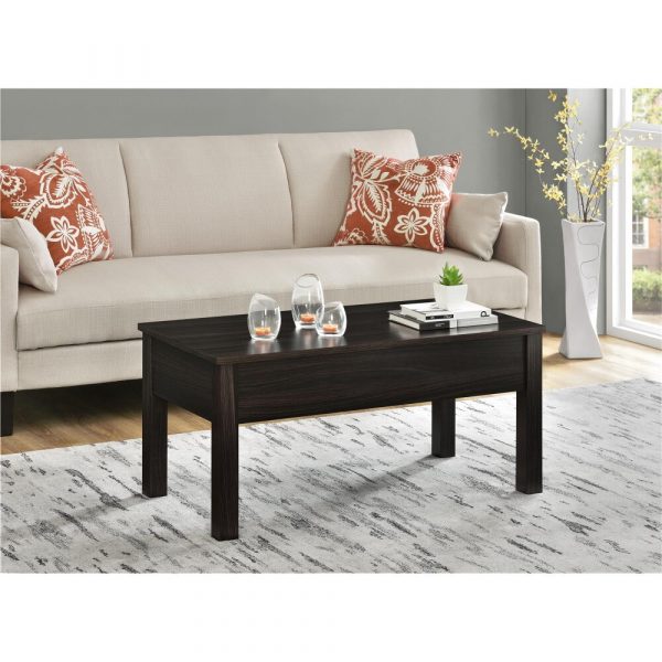Lift Top Coffee Table Espresso Living Room Table 1
