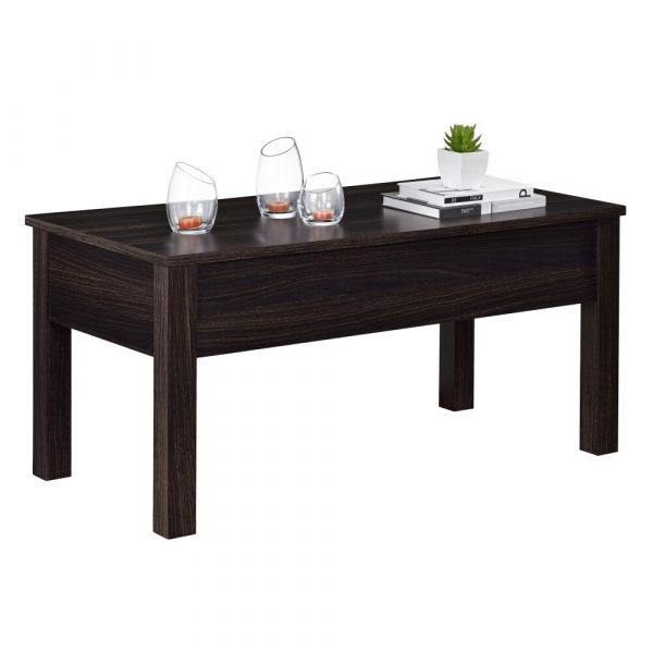 Lift Top Coffee Table Espresso Living Room Table 4