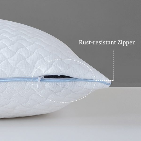 Peter Khanun Cooling Pillows Adjustable Orthopedic Pillows Neck Protection Summer Bedding for Side Back Stomach Sleepers 5