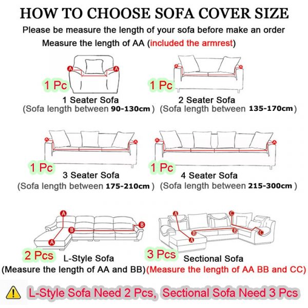 Sofa Cover for Living Room Thick Elastic Polar Fleece Cover for Sofa Couch Armchair 1 2 1