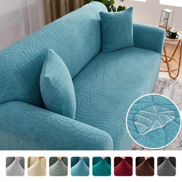 Sofa Cover for Living Room Thick Elastic Polar Fleece Cover for Sofa Couch Armchair 1 2