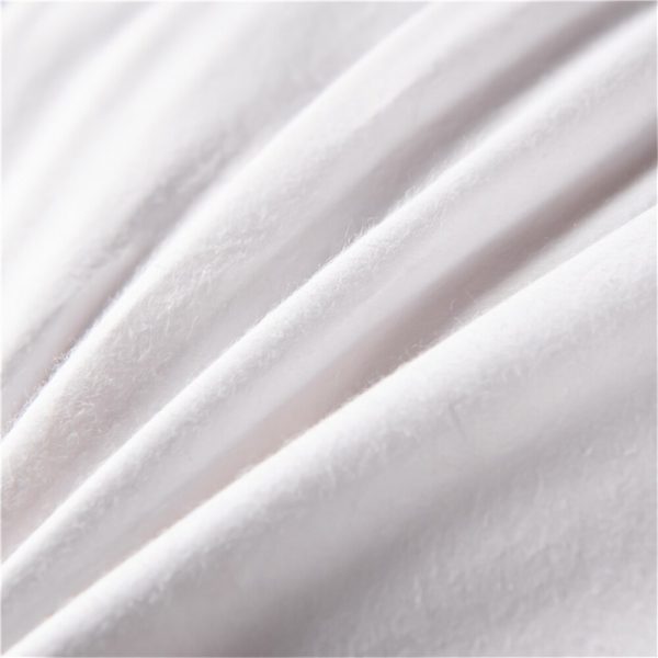 Sondeson Luxury White Goose Down Pillows Down proof King Queen 100 Cotton Bedding 3D Style Rectangle 5