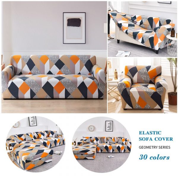 Stretch Plaid Sofa Slipcover Elastic Sofa Covers for Living Room funda sofa Chair Couch Cover Home 1