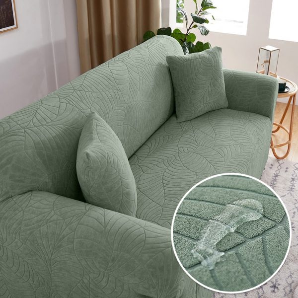 Thick Jacquard Sofa Cover for Living Room Elastic Waterproof Sofa Cover 1 2 3 4 Seater 5